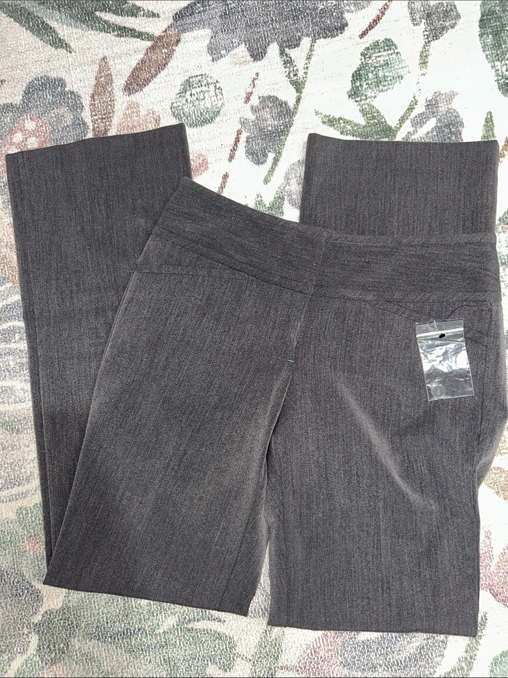 Elle Charcoal Gray Dress Pants